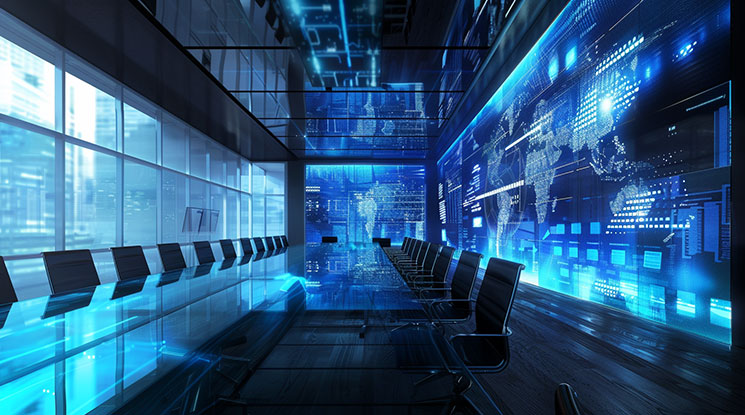 AI consultant at work